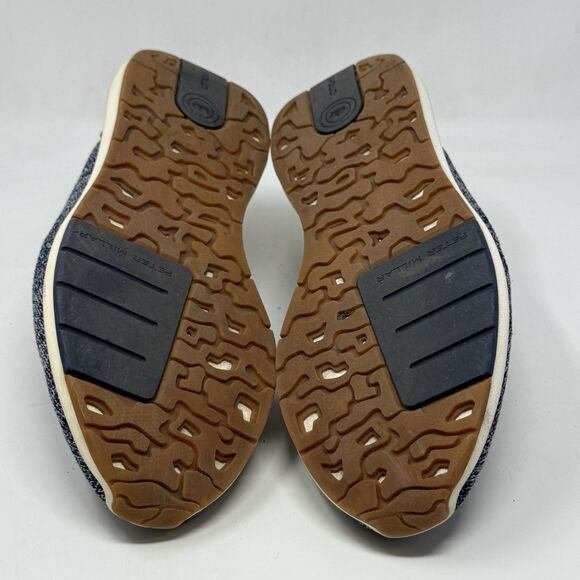 Peter Millar Hyperlight Apollo Shoes Mens 11 Blue Knit Slip On Sneakers main image 6